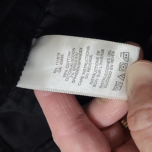 MICHAEL Michael Kors Black Boot Cut Corduroy Pants size 14 - Picture 5 of 8